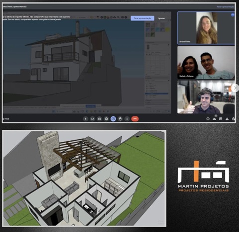 Henrique Martin fazendo um projeto personalizado